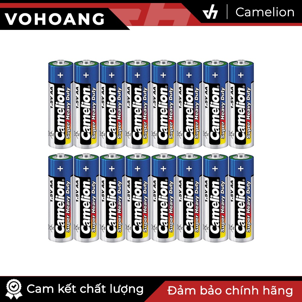 16 pin Camelion AA R6P không sạc (Bạc)