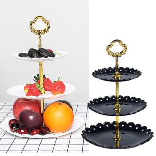Giá Đỡ Đĩa Đựng Trái Cây 3 Tầng Tiện Dụng Cho Tiệc Cưới