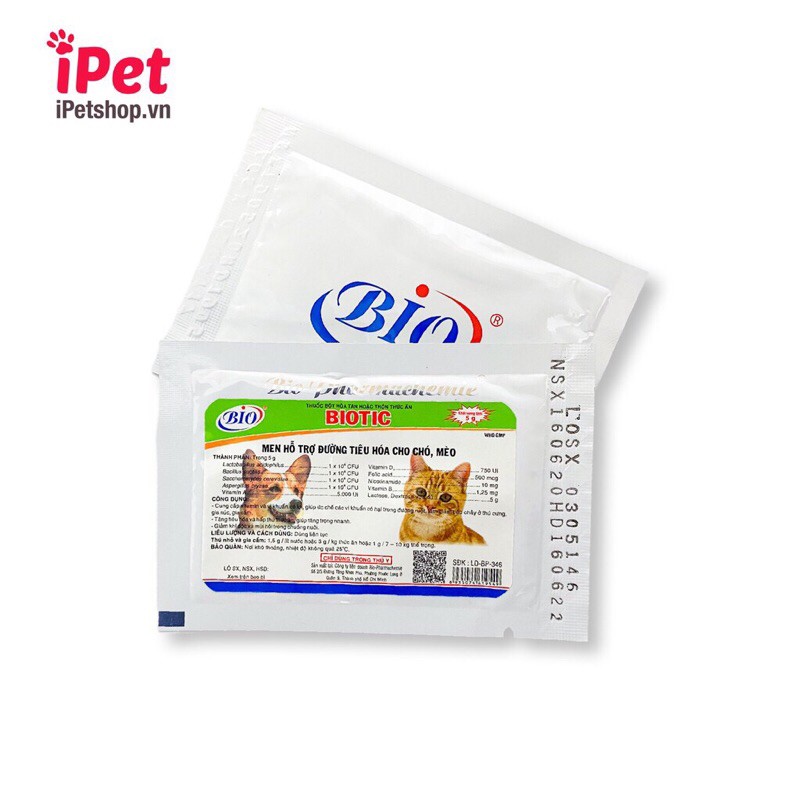Men tiêu hoá cho chó mèo BIOTIC