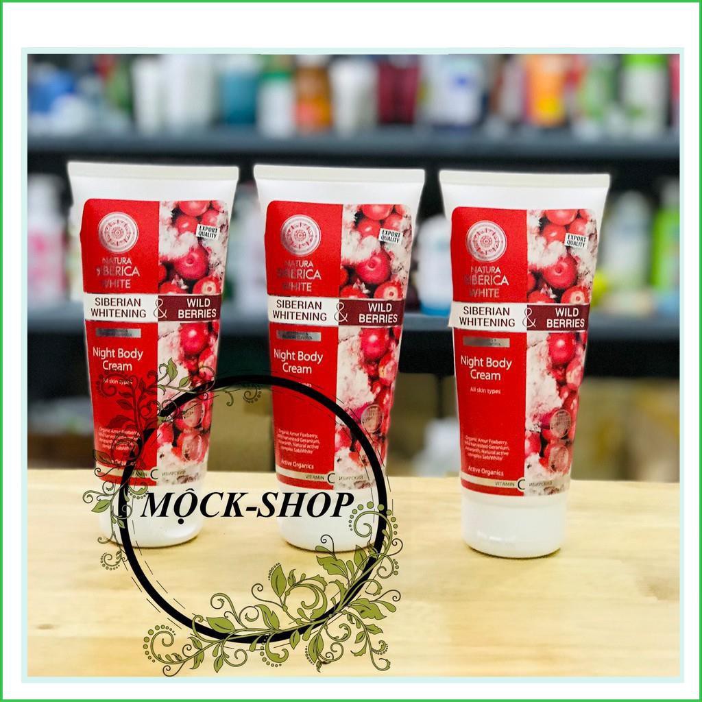 KEM DƯỠNG TRẮNG BODY CREAM NGÀY VÀ ĐÊM NATURA SIBERICA.