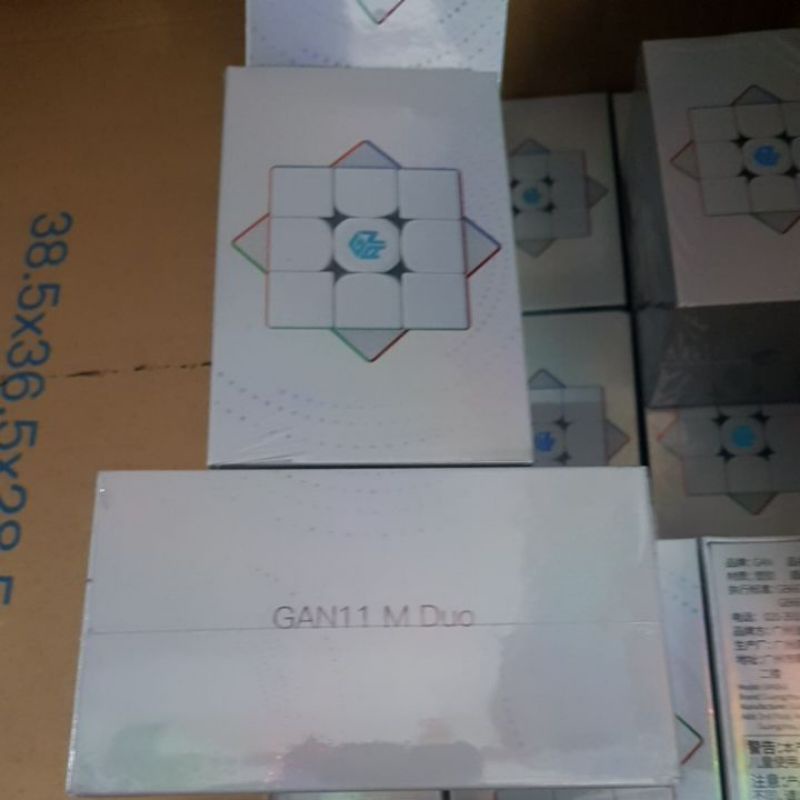 Rubik GAN DUO 11 3 tầng stkkess không viền