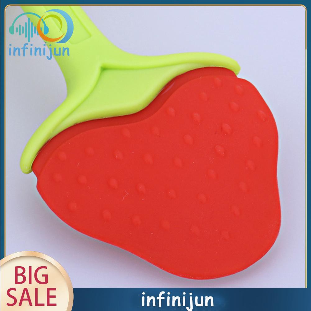 Đồ Chơi Ngậm Mọc Răng Hình Trái Cây Bằng Silicone Cho Bé