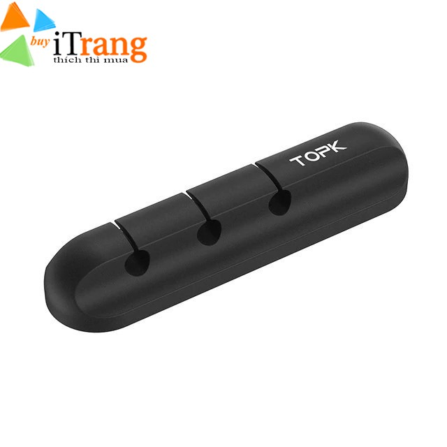 Thanh dán silicon kẹp cố định dây cáp sạc, dây điện, tai nghe, sắp xếp gọn gàng | BigBuy360 - bigbuy360.vn