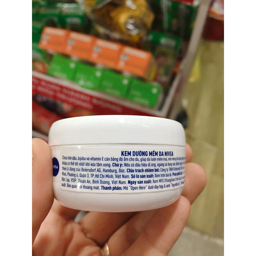 KEM DƯỠNG ẨM NIVEA SOFT 50ML CHO MỌI LOẠI DA