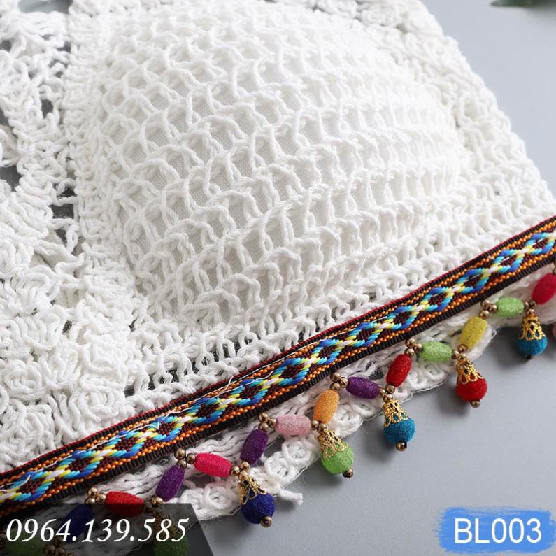 Áo bikini len móc đi biển cực xinh, sợi len cotton dai khỏe, thoáng mát, hàng đẹp giá tốt, mẫu mới 2020 | BL003 ་ | BigBuy360 - bigbuy360.vn