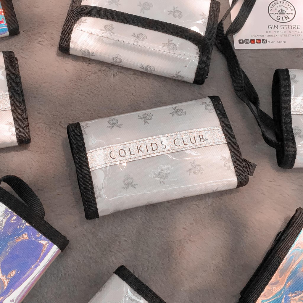 Ví Colkids Club CND Phản Quang Neva Die wallet Ví bạch tuột cnd ví local - GIN STORE