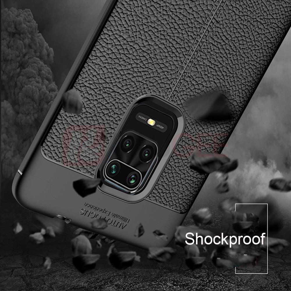 Xiaomi Redmi Note 9S Note 9 Pro Case Luxury Silicone Cover Leather Styple Phone Back Case