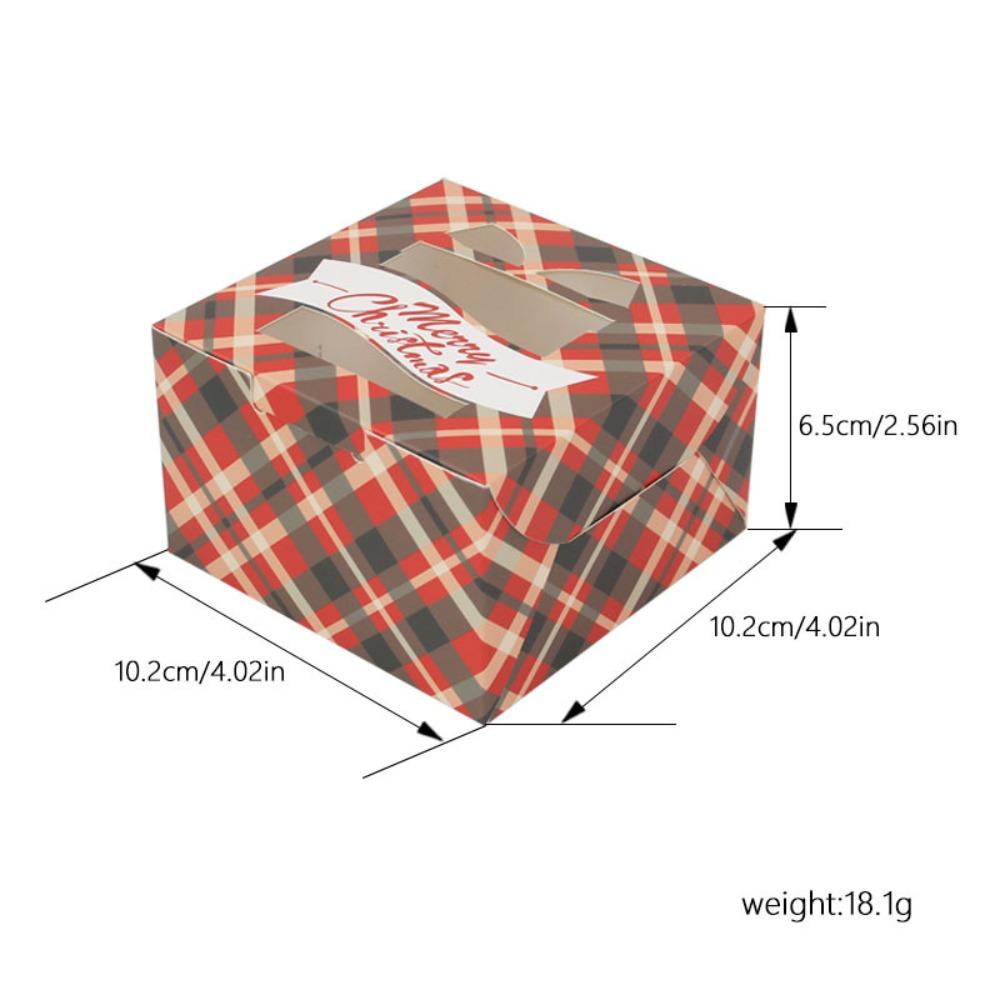 CHOOKEY Set 24 Hộp Giấy Đựng Quà Giáng Sinh