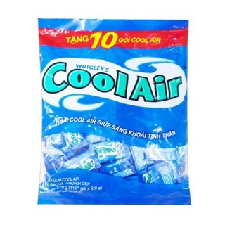 Kẹo sing-gum cool air hương bạc hà gói 110 viên
