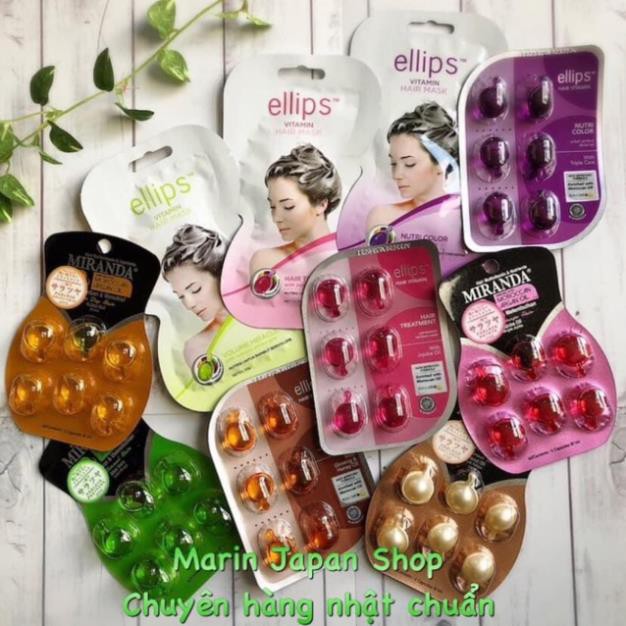 (Sale) Tinh chất Vitamin dưỡng tóc Ellips hair vitamin hàng nội địa Nhật Bản