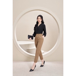 KOKA Design Quần baggy gập gấu QO0020
