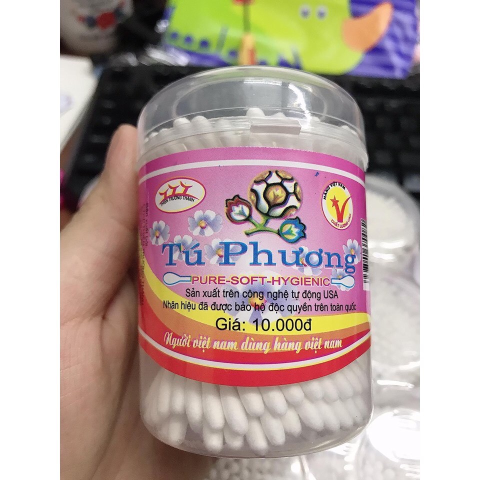 Tăm bông Tú Phương cho bé yêu ( 1 lọ )