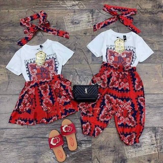 set váy quần 6 món cho bé
