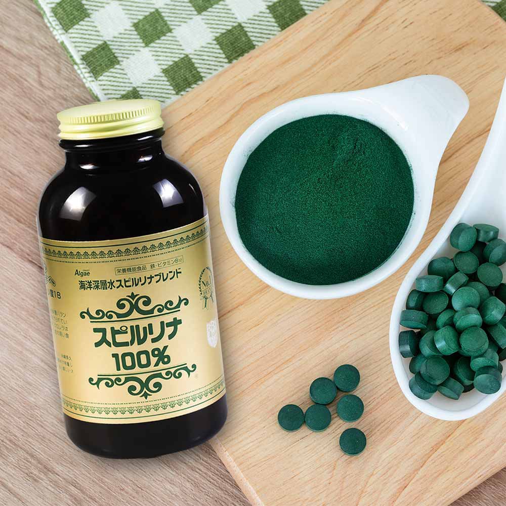 Tảo Xoắn Spirulina Nhật 2200 viên (Nội địa)