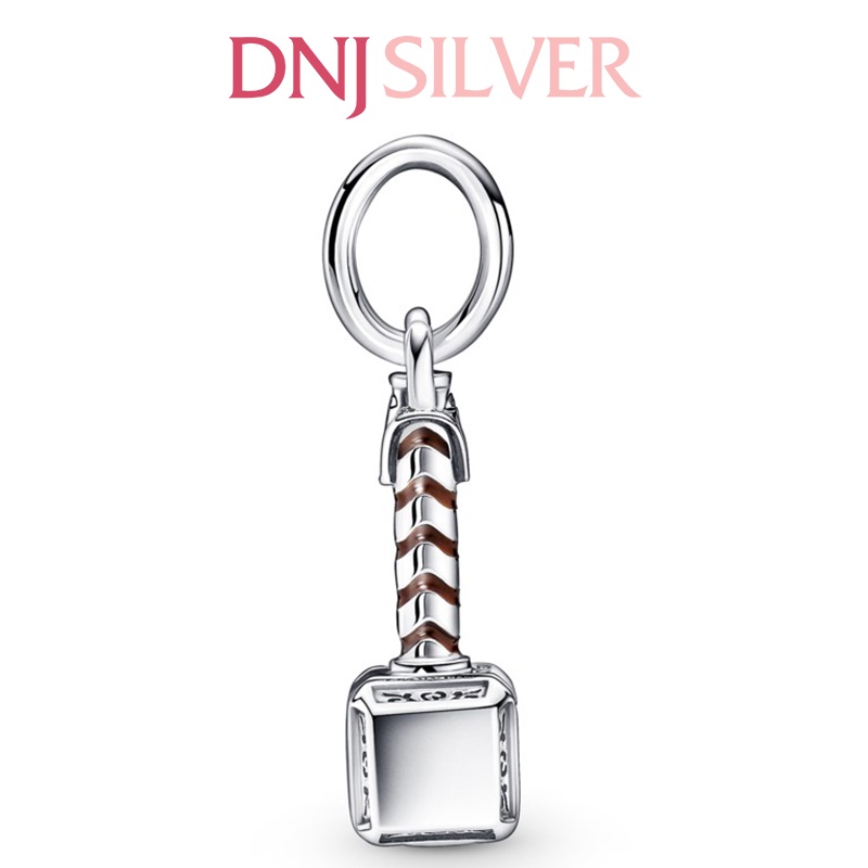 Charm bạc 925 cao cấp, hàng chuẩn bạc - Charm Thor's Hammer thích hợp để mix vòng tay charm - DN327