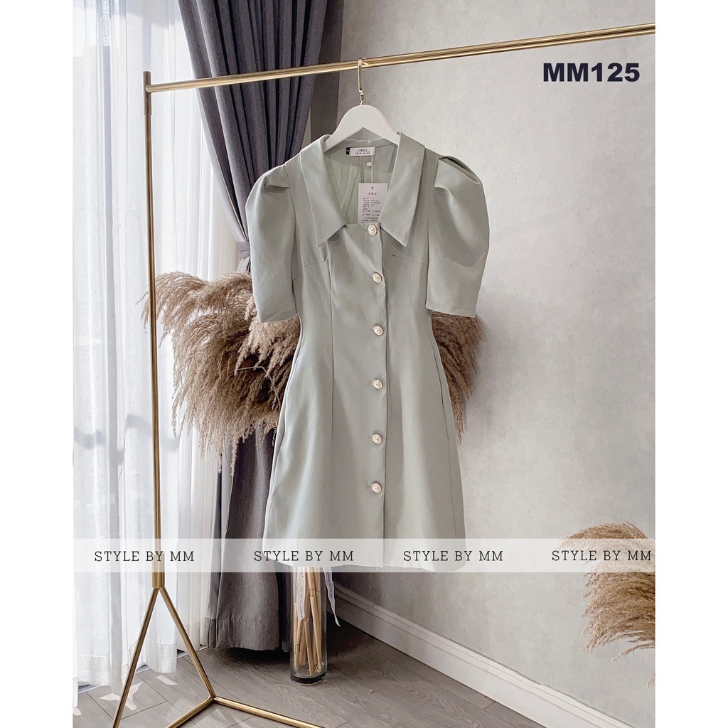 Đầm Thiết Kế Cao Cấp, Váy Thiết Kế Cao Cấp Hiện Đại Sang Trọng Chất Liệu Chéo Hàn - Thời Trang Thiết Kế Style By MM