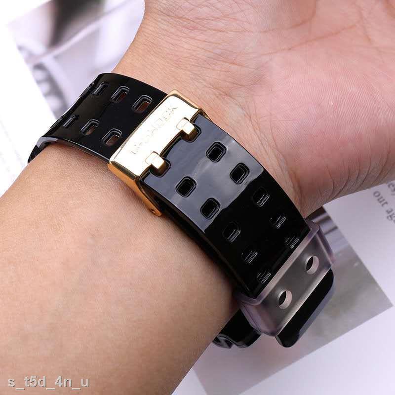 Loại Tốt Bộ dây đeo + vỏ silicon bề mặt mịn cho Casio G-Shock Ga-110 Ga100 Ga120 Ga150 Ga200 Ga200 Ga300 Gd-120 / 100 /