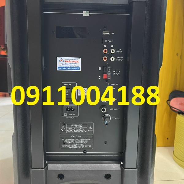 Loa kéo karaoke di động Ronamax T12  Loa kéo bluetooth hát karaoke gia đình + Tặng kèm 2 micro hút âm