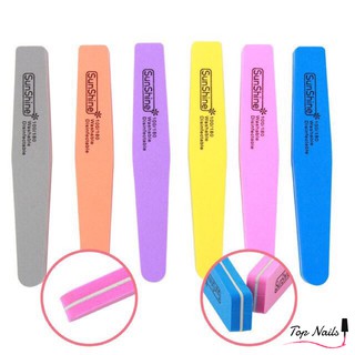 Phao dũa mịn đánh móng tay Sunshine [form dài + vuông]