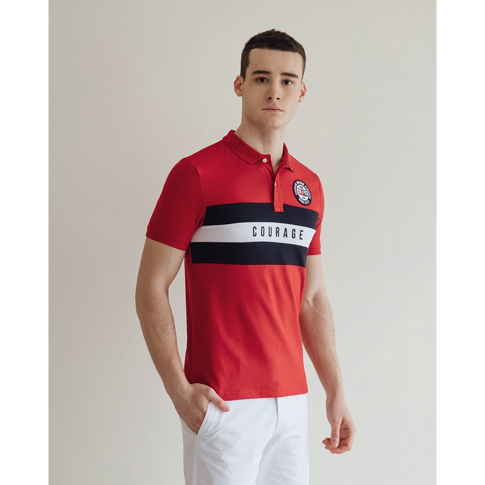 Áo thun ngắn tay có cổ Nam Giordano polo 01010322 | BigBuy360 - bigbuy360.vn