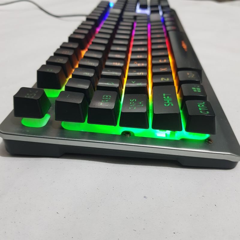 Bàn phím gaming Langtu K002 cũ dùng tốt ( 9 chế độ LED,Chống Nước )_ Bàn phím chơi game dùng PC,laptop