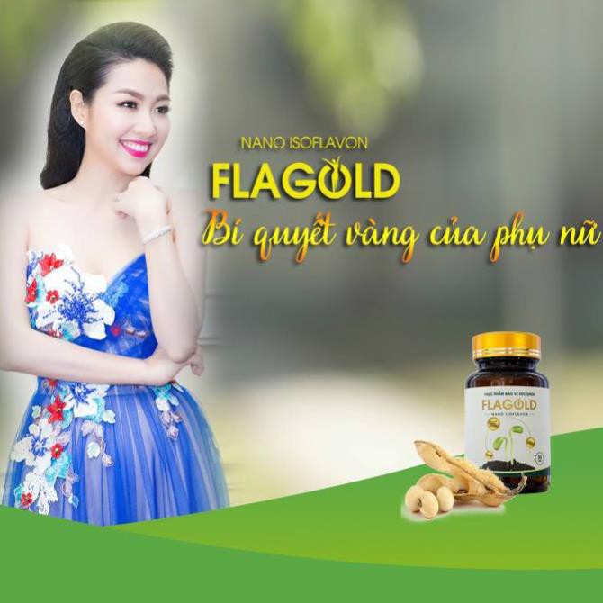 Mầm đậu nành Flagold tăng vòng 1 Hộp 30 viên giá rẻ