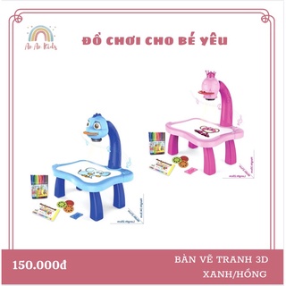 Bàn vẽ có đèn chiếu sáng thông minh cho bé, đèn vẽ tranh cho bé