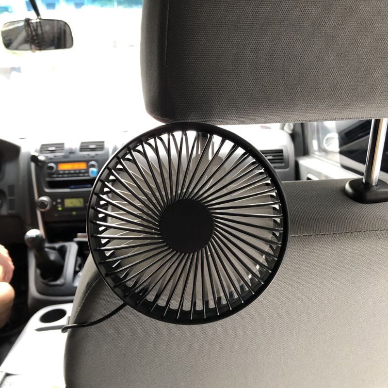 Quạt Gắn Ghế Sau Xe Hơi 5 Inch