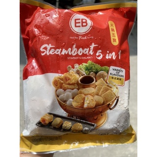 Viên thả lẩu 5 in 1 hiệu EB gói 500g