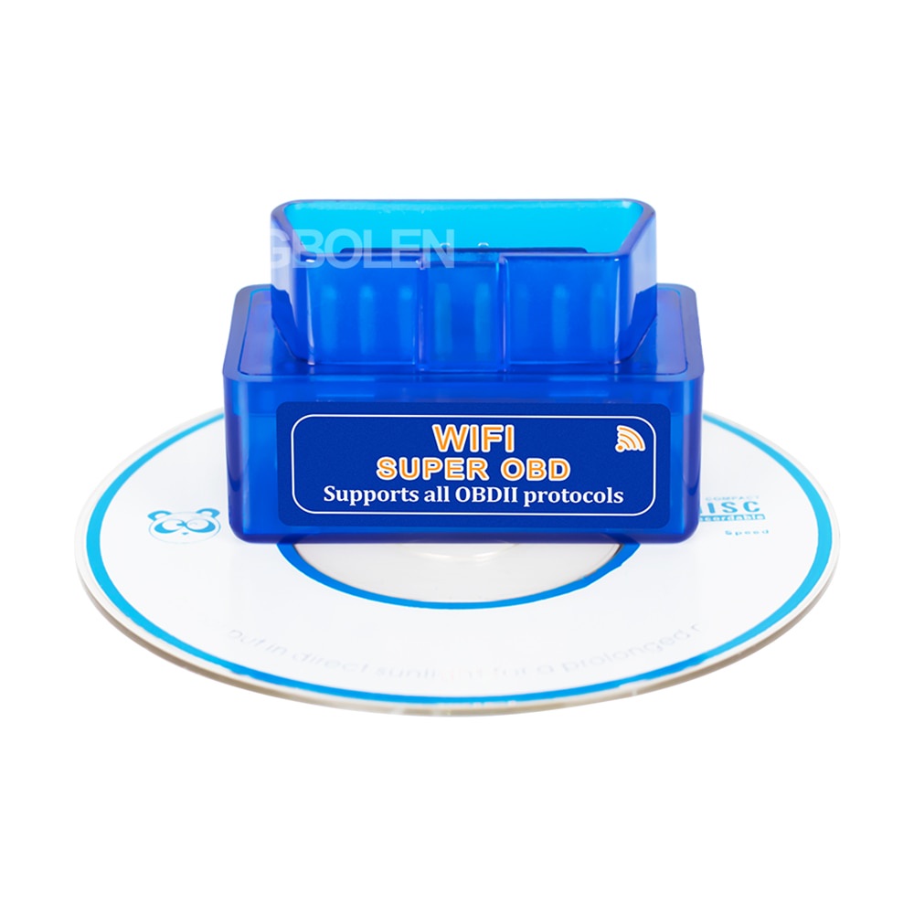 Wifi elm327 v1.5 obd2 Chuẩn Đoán Lỗi Ô Tô Cho ios / android elm 327 elm-327 wi-fi obd 2 pic18f25k80 chip