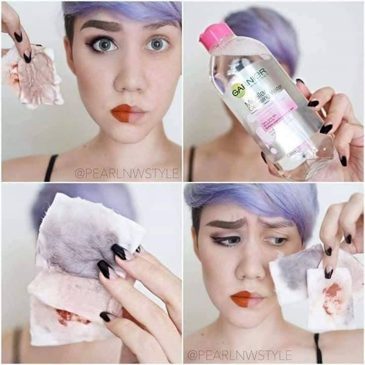 [CHÍNH HÃNG] Nước tẩy trang Garnier 🍃DA NHẠY CẢM🍃 Micellar Cleansing Water (Màu hồng nhạt)