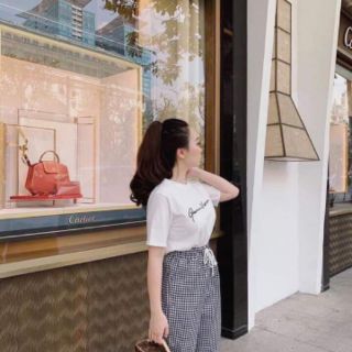 Bộ quần kẻ ca rô