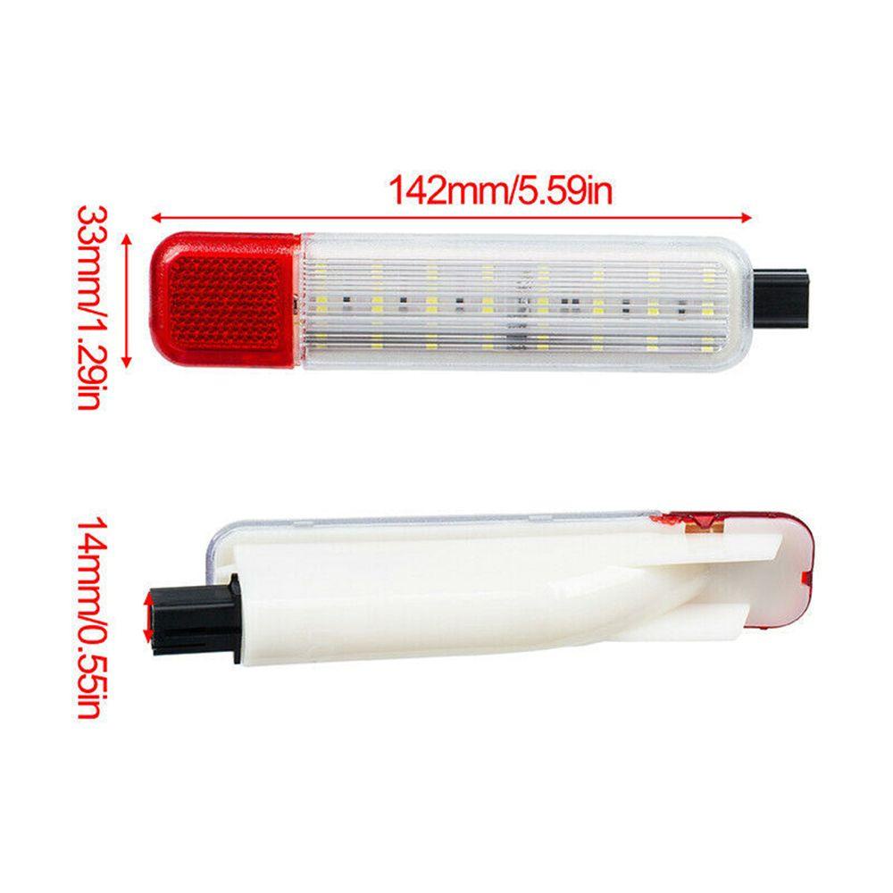 2 Đèn LED Gắn Cửa Xe Hơi Trang Trí Nội Thất Mới