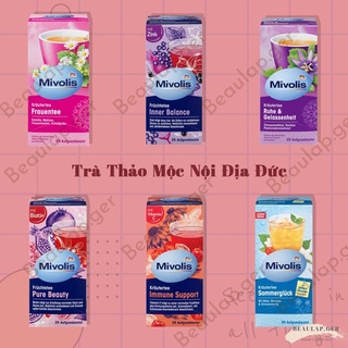Trà thảo mộc các loại Mivolis nội địa Đức