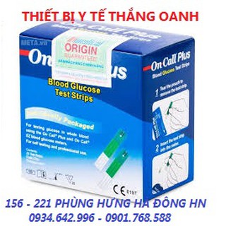 Que thử đường huyết on call plus