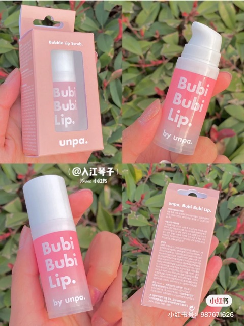 TẨY DA CHẾT MÔI SỦI BỌT UNPA BUBI BUBI LIP | BigBuy360 - bigbuy360.vn