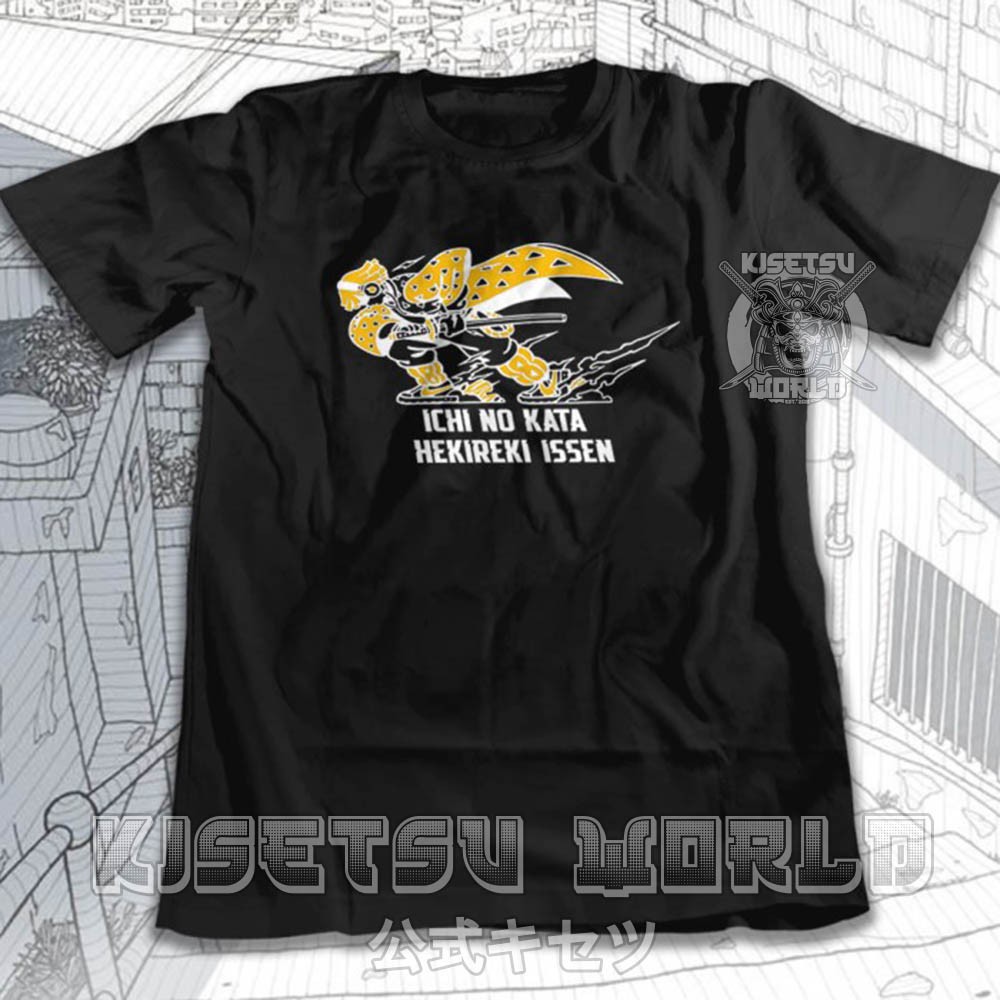 Áo phông KIMETSU NO YAIBA DEMON SLAYER ZENITSU SPEED OF LIGHTNING Baju Figure Jepang x 6166