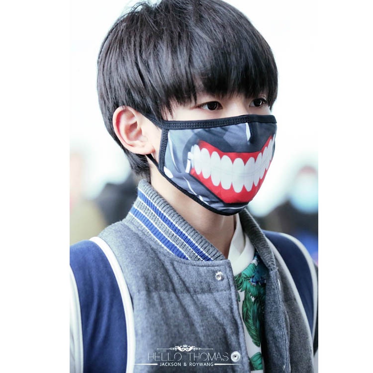 Khẩu trang Tokyo Ghoul Phụ Kiện Cosplay Tokyo Ghoul Măt Nạ Tokyo Ghoul PK05