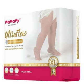 LThanh lý )Tã dán Mamamy Ultraflow size XL36
