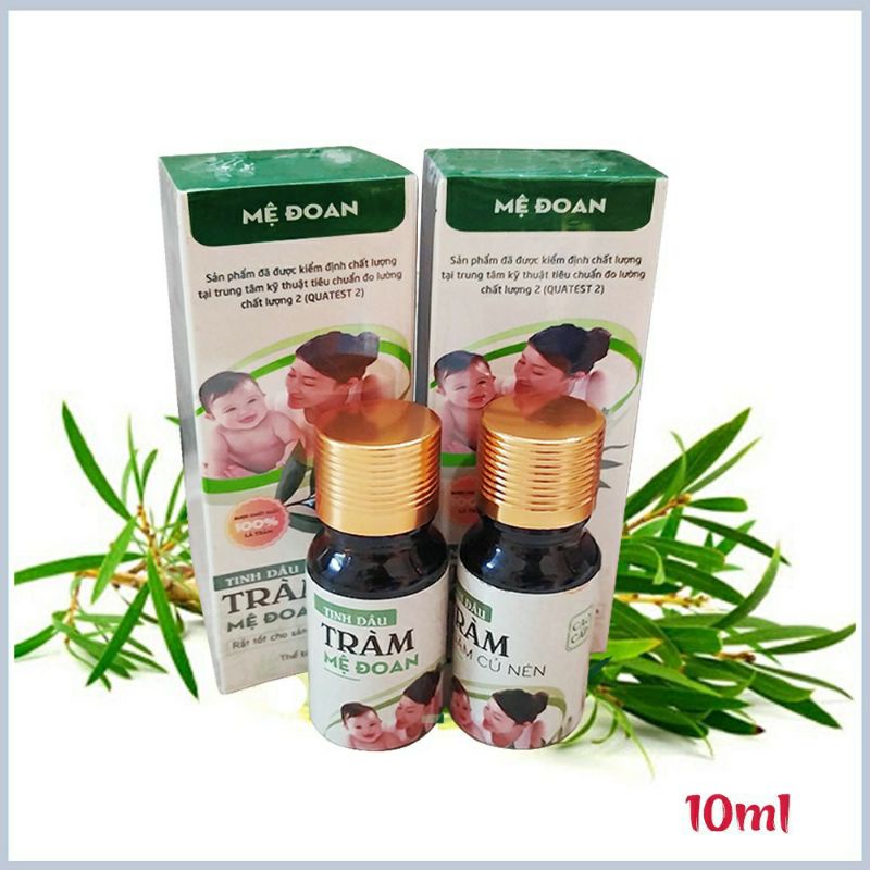 Tinh dầu tràm Mệ Đoan nguyên chất 10ml tinh dầu sả chanh mệ Đoan