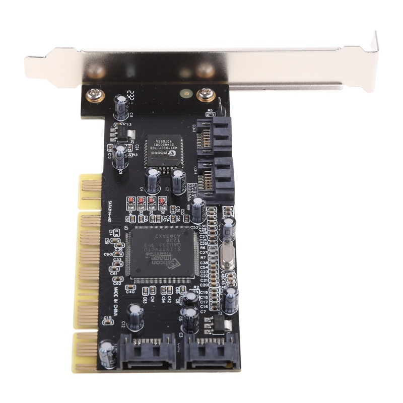 Thẻ Mở Rộng 4 Cổng PCI Sang 4 1.0 1.5Gbps Hỗ Trợ HDD SSD Cho RAID 0, RAID 1