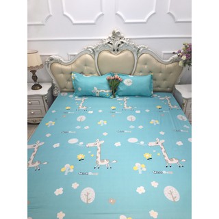 (RẺ NHẤT SÀI GÒN)Bộ ga gối poly Drap 1m6x2m mã hàng M08