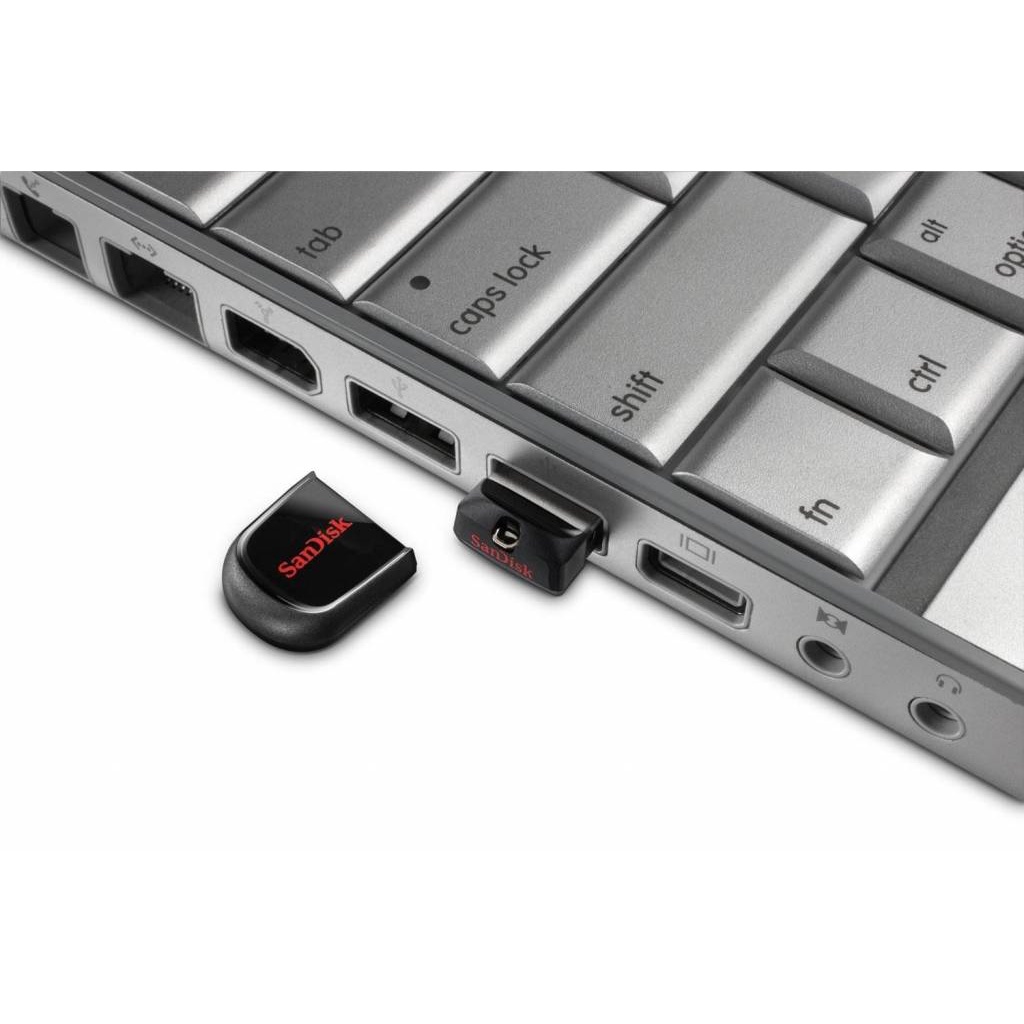 USB mini Sandisk Cruzer Fit CZ33 - 16GB - USB 2.0 - mini siêu nhỏ - Bảo hành 5 năm