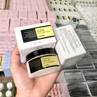 (BILL VAT) Kem Dưỡng Ẩm Tái Tạo và Phục Hồi Da (92% Ốc Sên) COSRX Advanced Snail 92 All in one Cream 100g