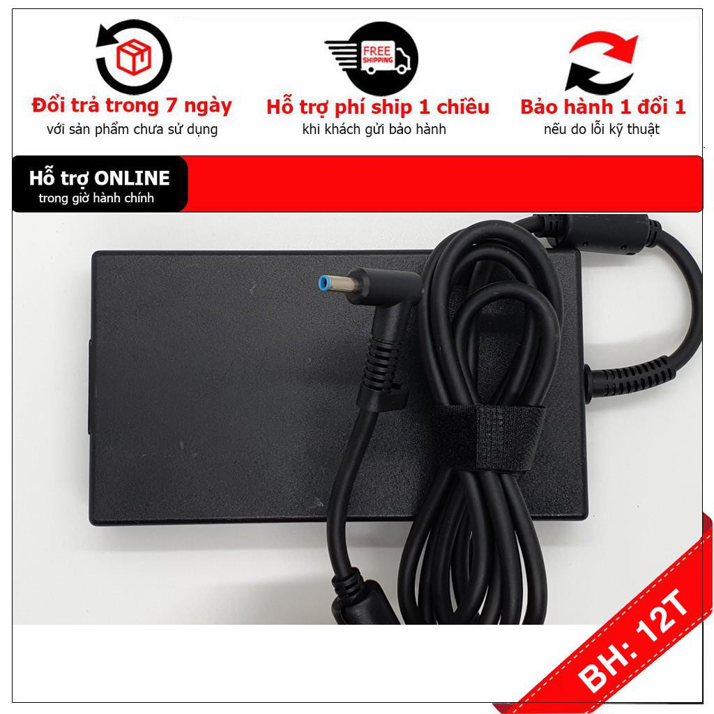 [BH12TH] Sạc Laptop HP ZBOOK 14 ZBOOK 15 ZBOOK 17 10.3A 19.5V- 200w chân kim xanh envy-Có video thực tế-tặng kèm dây ZIN