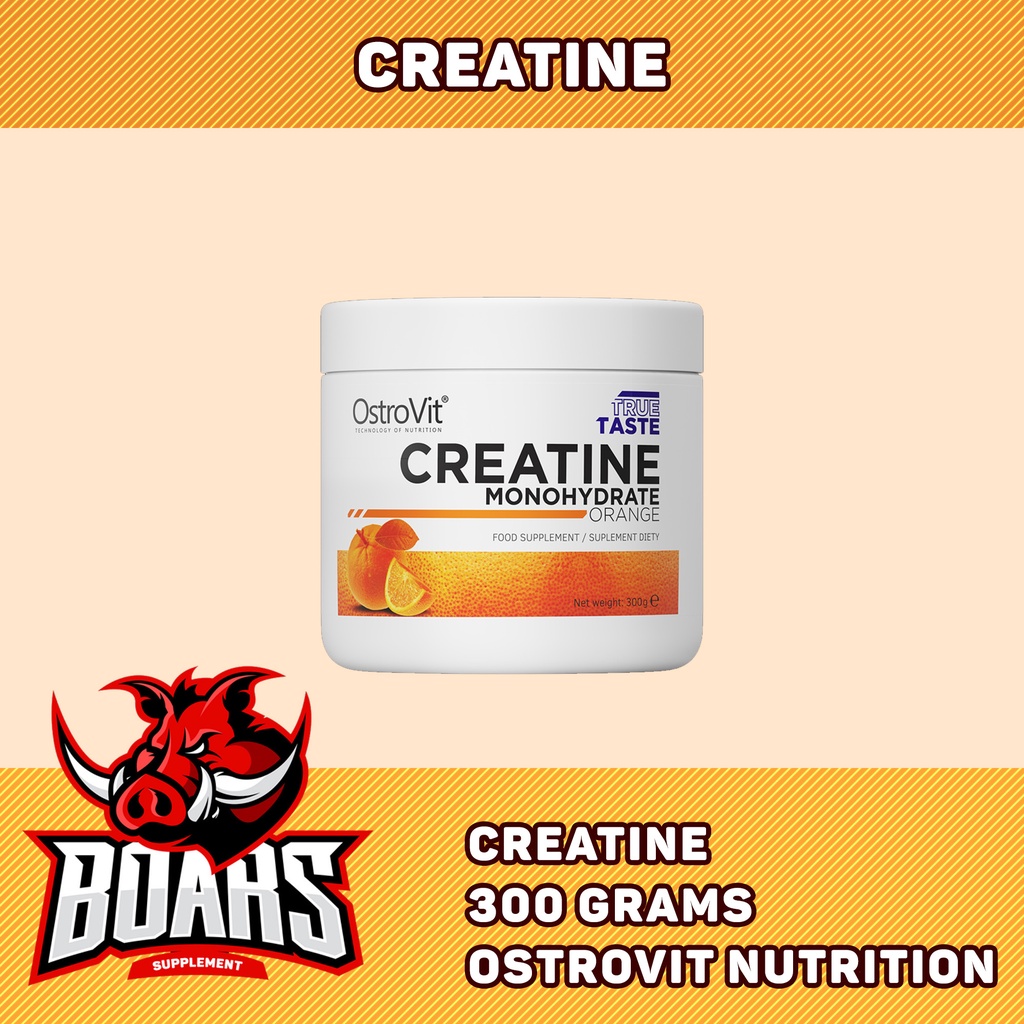 OSTROVIT CREATINE MONOHYDRATE, CREATINE GIA TĂNG SỨC MẠNH CƠ BẮP (300 GRAMS)