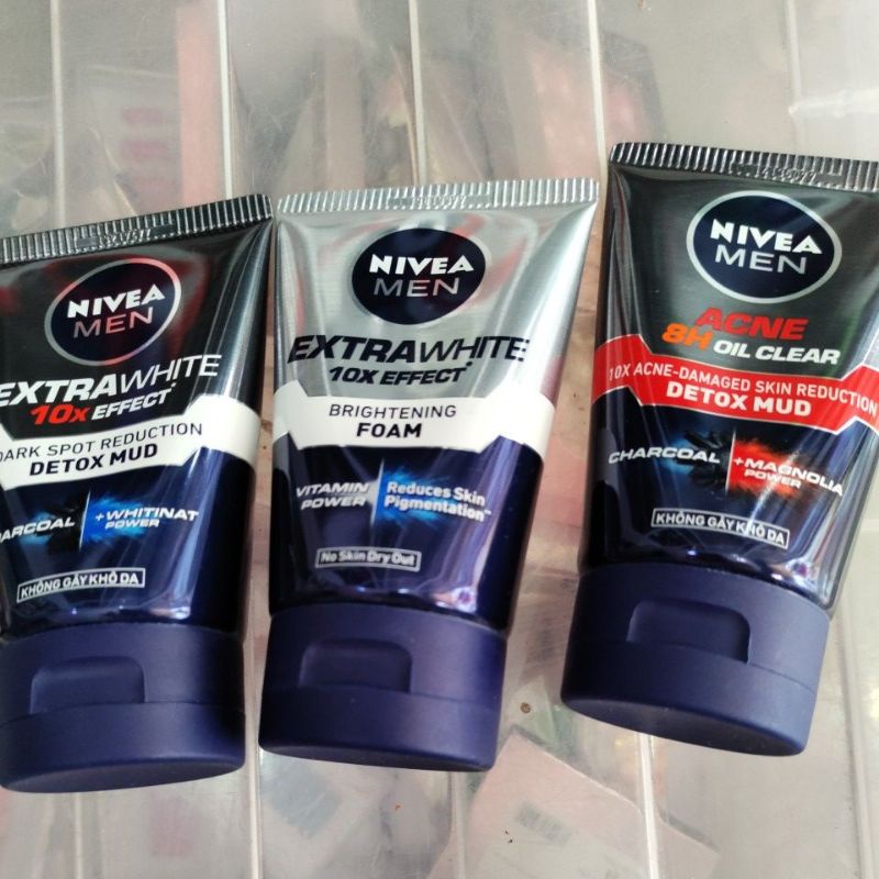 Sữa rửa Mặt Nivia Men 100g