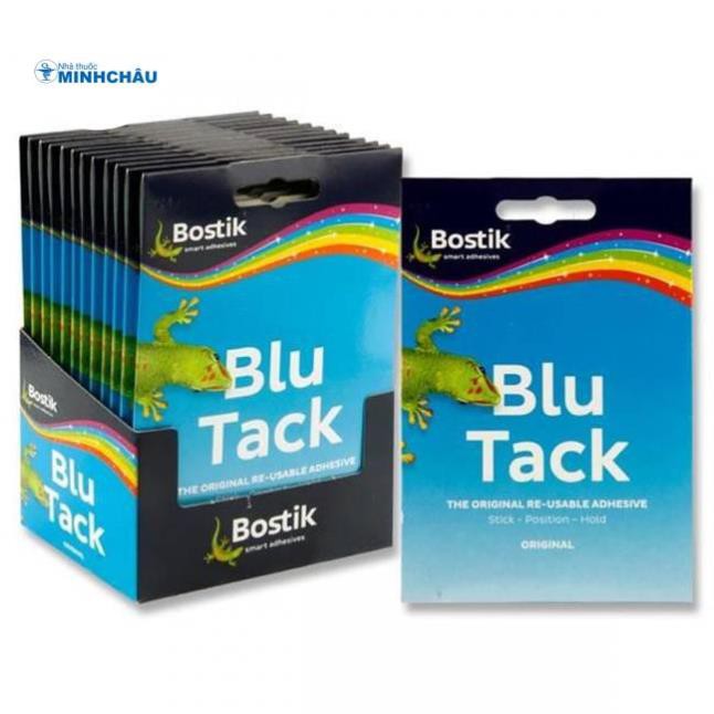 Đất Sét Dính Dẻo Tái Sử Dụng Đa Năng Bostik Blu Tack 60G