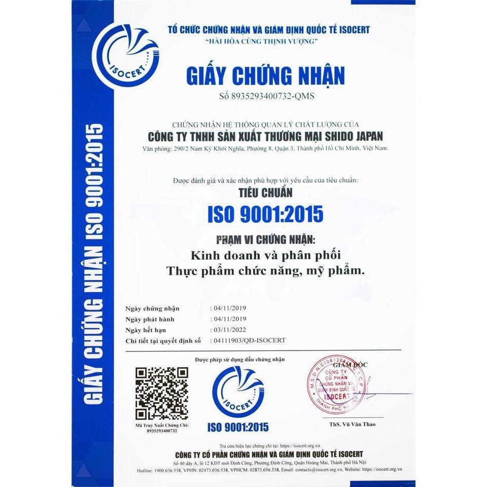 Nước uống Collagen Yến sào COLLAGEN X5 SUPER AQUA DR SHIDO Nhật Bản mờ nám dưỡng da trắng hồng Hộp 14 gói