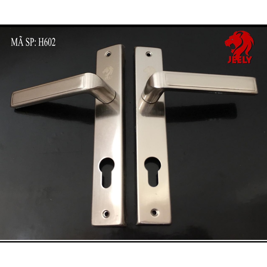 Khoá tay gạt JEELY H602  cho cửa nhôm hệ 700 đố 3x6
